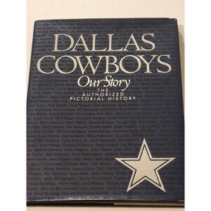 Autographed Cowboys Our Story First Edition Book Signed Daryl Johnston Auto JSA